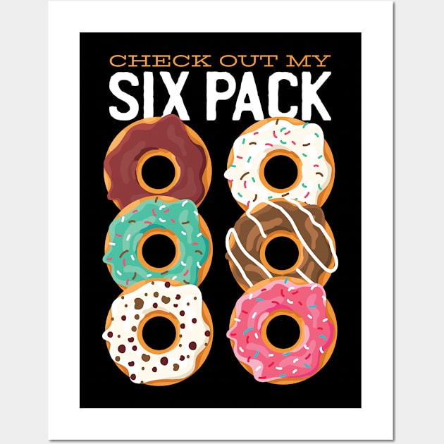 Doughnut Sixpack Wall Art by EarlAdrian